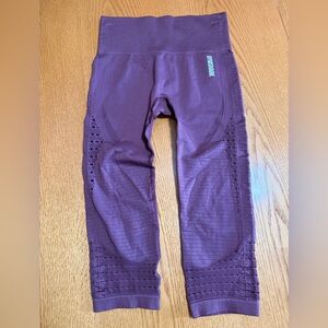 2 PAIR Gymshark Purple and gray Leggings